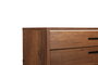 Hanah Home Zapatero Shc-431-Oo-1 Nogal Oslo